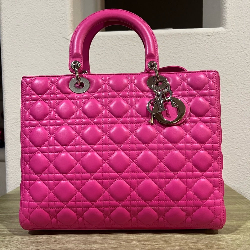 Hot pink lady Dior